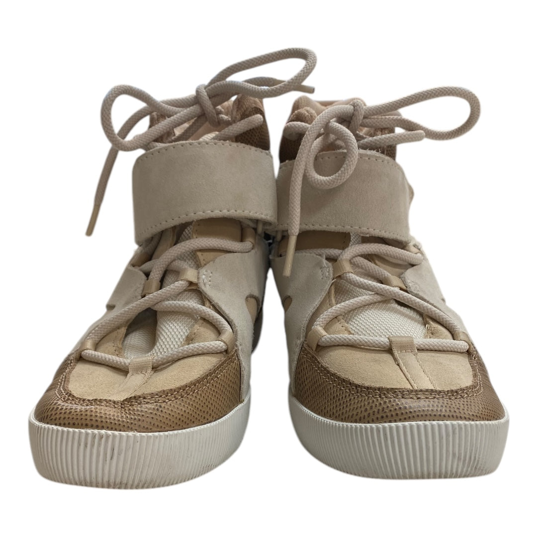 Shoes Designer By Sorel In Cream, Size:8.5