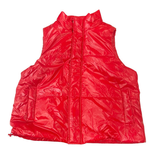 Vest Puffer & Quilted By A New Day In Red, Size:L