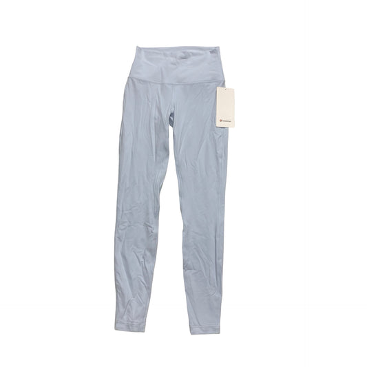 Athletic Leggings By Lululemon In Blue, Size:6
