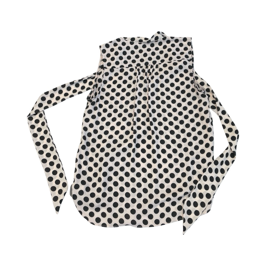 Top Sleeveless By J. Crew In Polkadot Pattern, Size:S