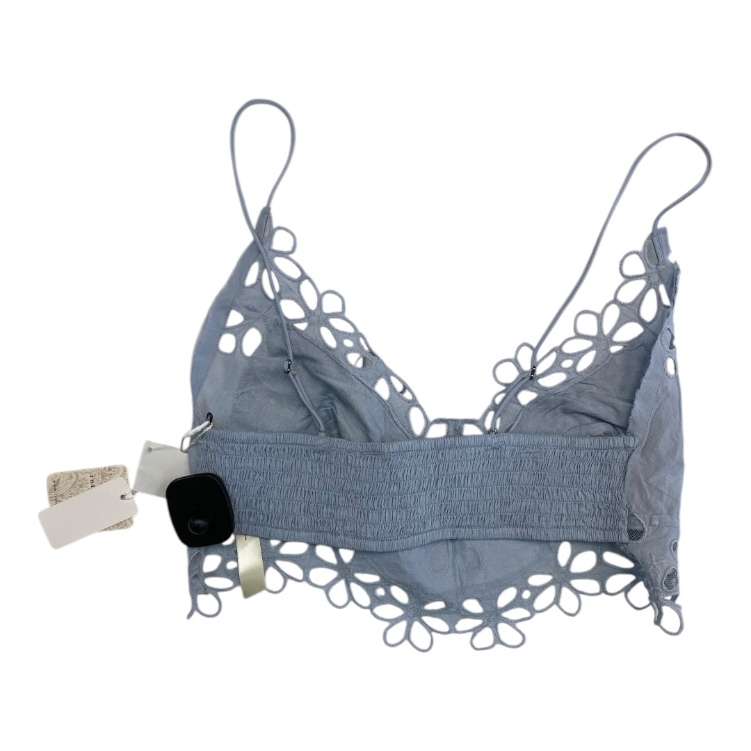 Bralette By Free People In Blue, Size:M