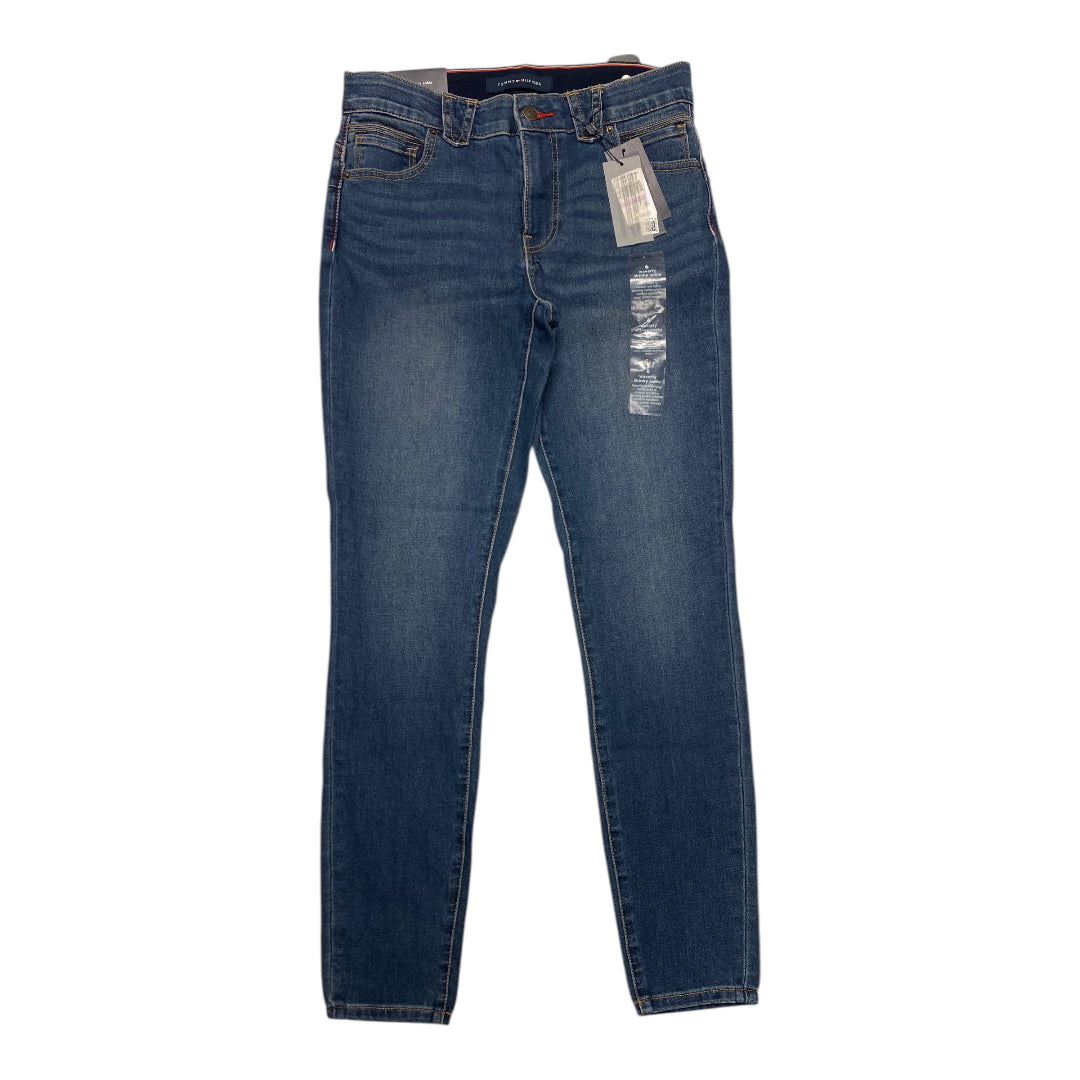 Jeans Straight By Tommy Hilfiger In Blue Denim, Size:6