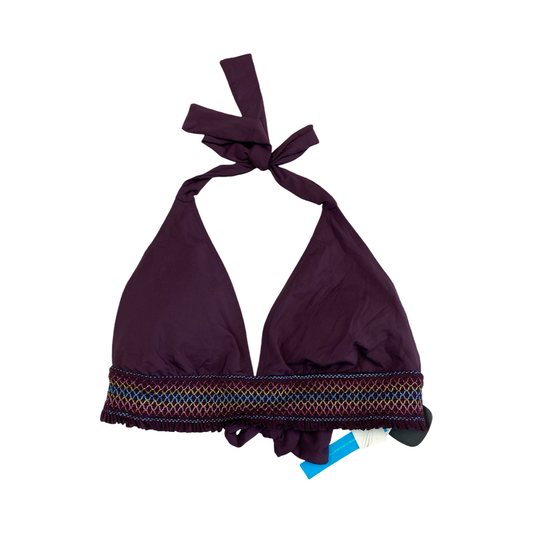 Swimsuit Top By Bleu In Purple, Size:14