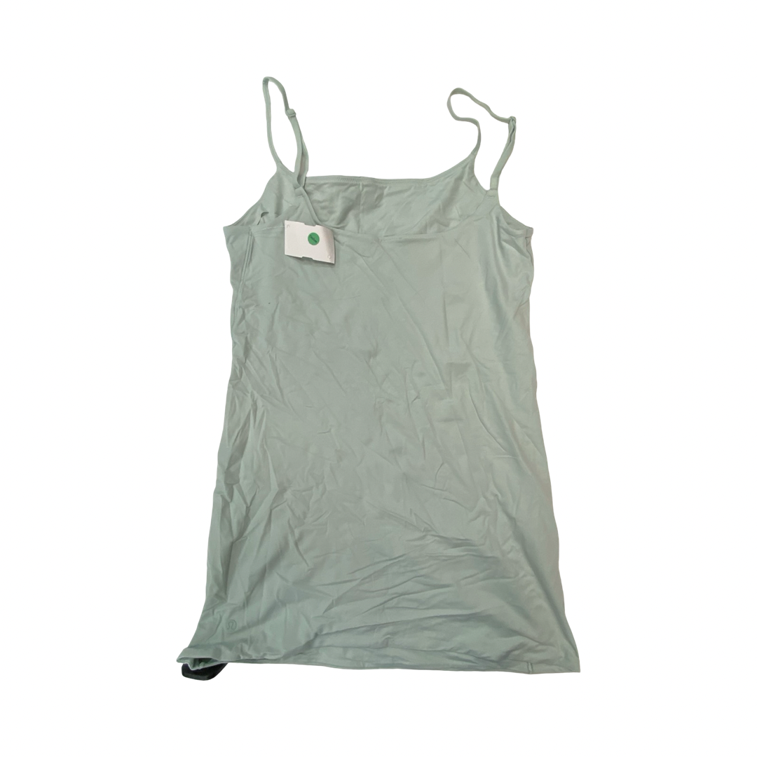 Athletic Tank Top By Lululemon In Green, Size:M