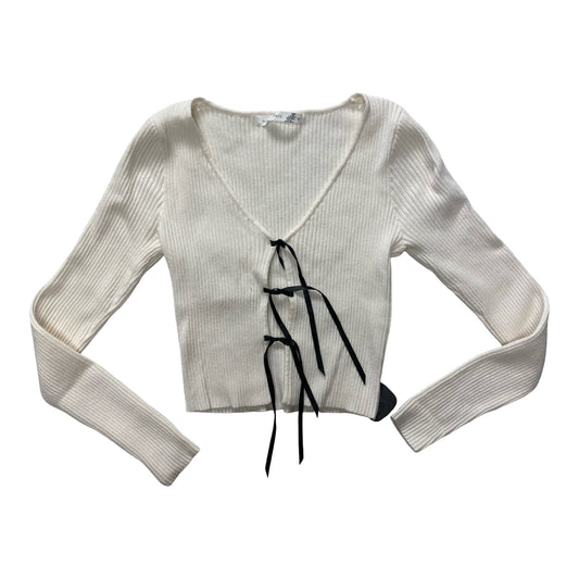 Sweater Cardigan By Altard State In Ivory, Size:M