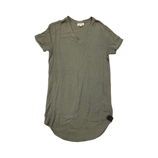 Dress Casual Midi By Cloth & Stone In Green, Size:M