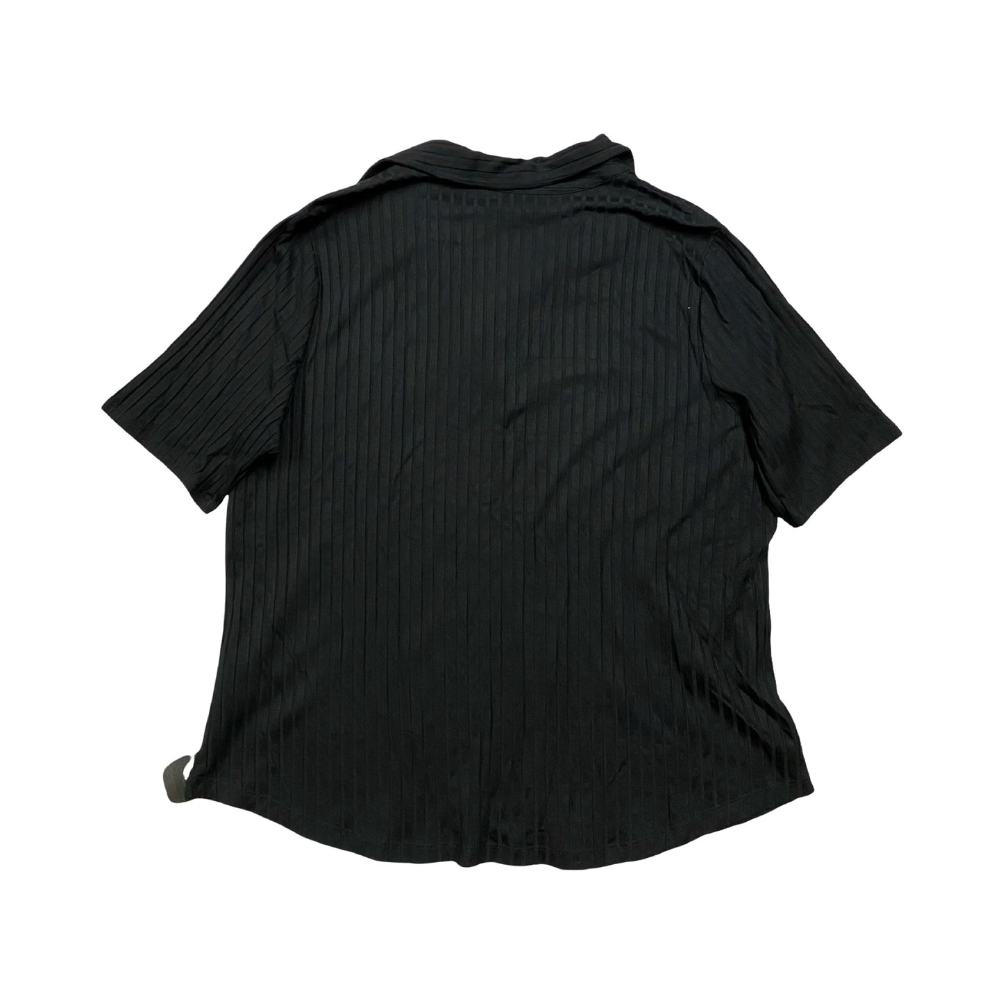 Top Ss By Lauren By Ralph Lauren In Black, Size:2X