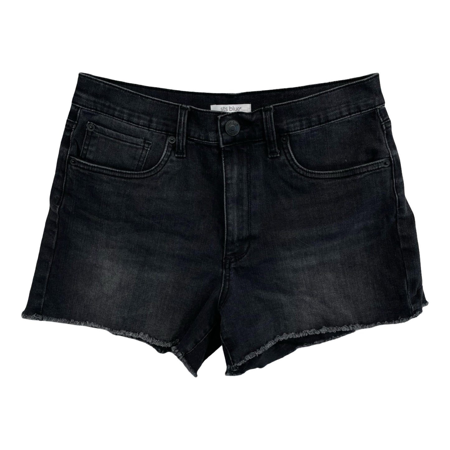 Shorts By Sts Blue In Black Denim, Size:6
