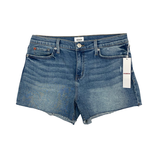 Shorts By Hudson In Blue Denim, Size:14