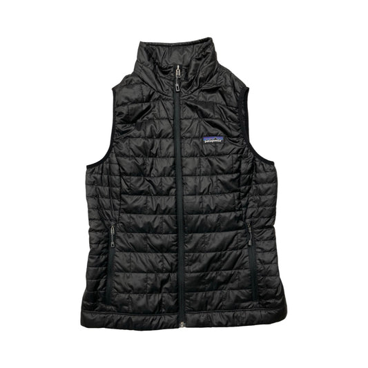 Vest Puffer & Quilted By Patagonia In Black, Size:S