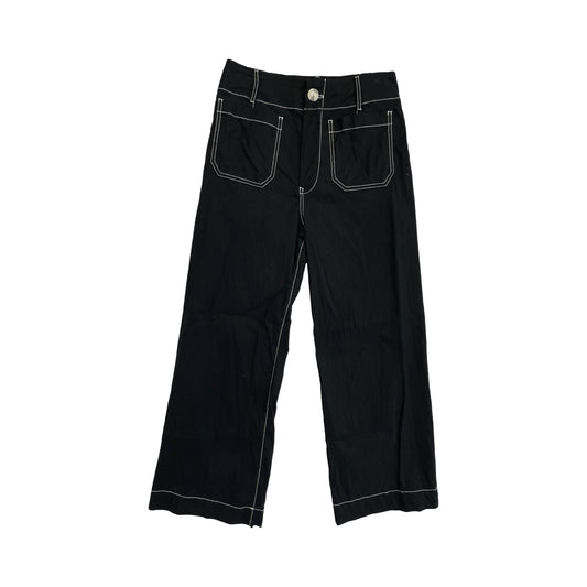 Pants Wide Leg By Maeve In Black & White, Size:6