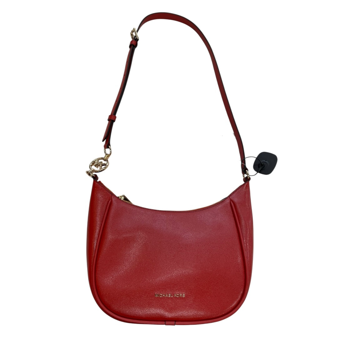 Handbag Designer By Michael Kors In Orange, Size:Medium