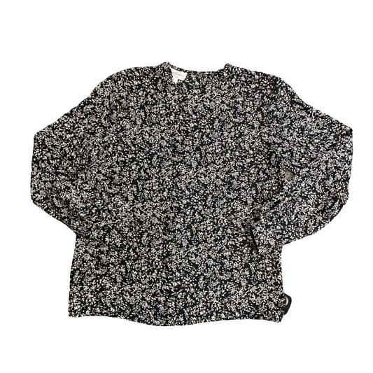 Top Ls By Rena Rowan In Black & White, Size:10