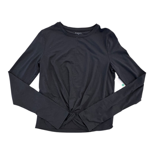 Athletic Top Ls Crewneck By Athleta In Black, Size:Xs
