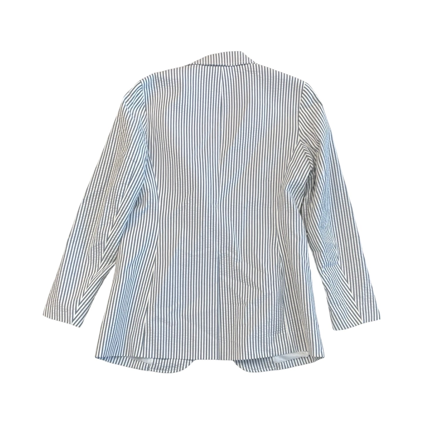 Blazer By Anne Klein In Blue & White, Size:S