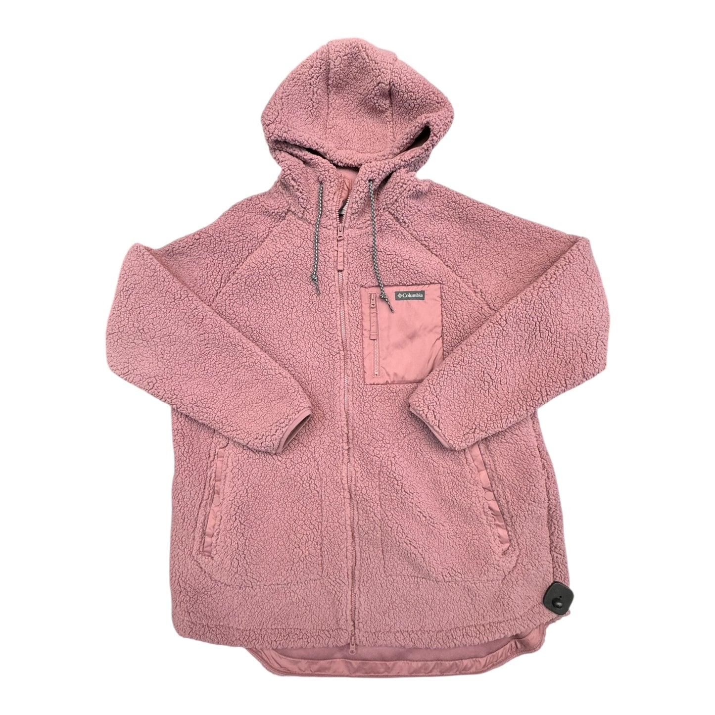 Jacket Faux Fur & Sherpa By Columbia In Pink, Size:2X