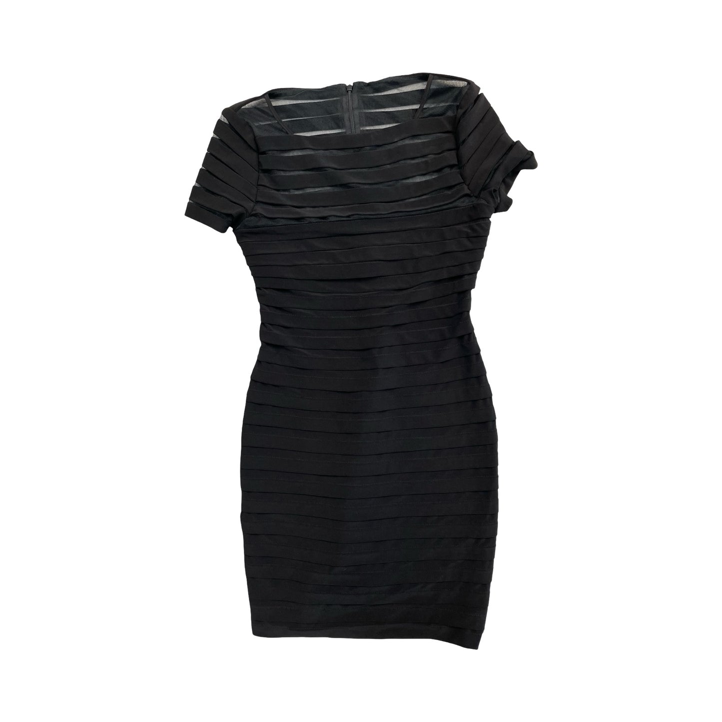 Dress Casual Midi By Adrianna Papell In Black, Size:2P