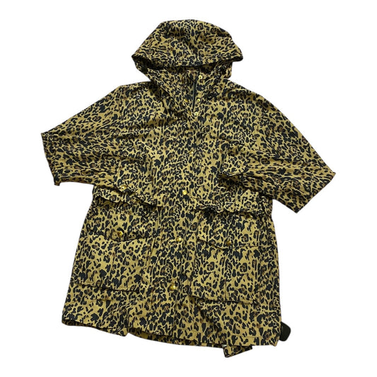Jacket Windbreaker By J. Crew In Animal Print, Size:S