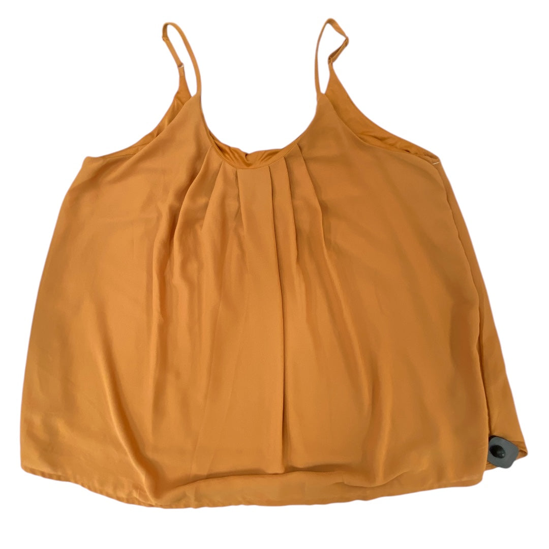 Top Sleeveless By Zenana Outfitters In Yellow, Size:1X