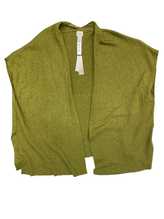 Sweater Cardigan By Chicos In Green, Size:Osfm