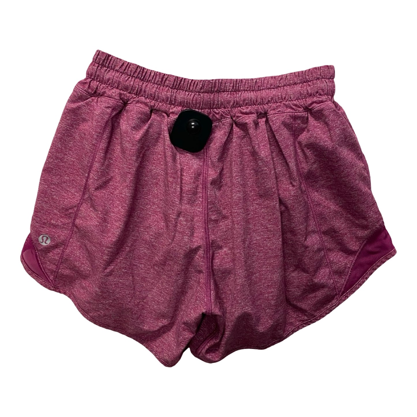 Athletic Shorts By Lululemon In Pink, Size:4