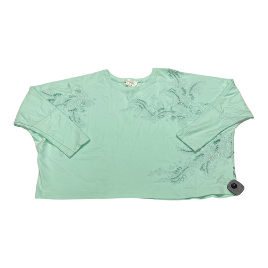 Top Ls By Anthropologie In Green, Size:S
