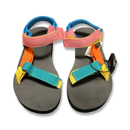 Sandals Flats By Teva In Multi, Size:8