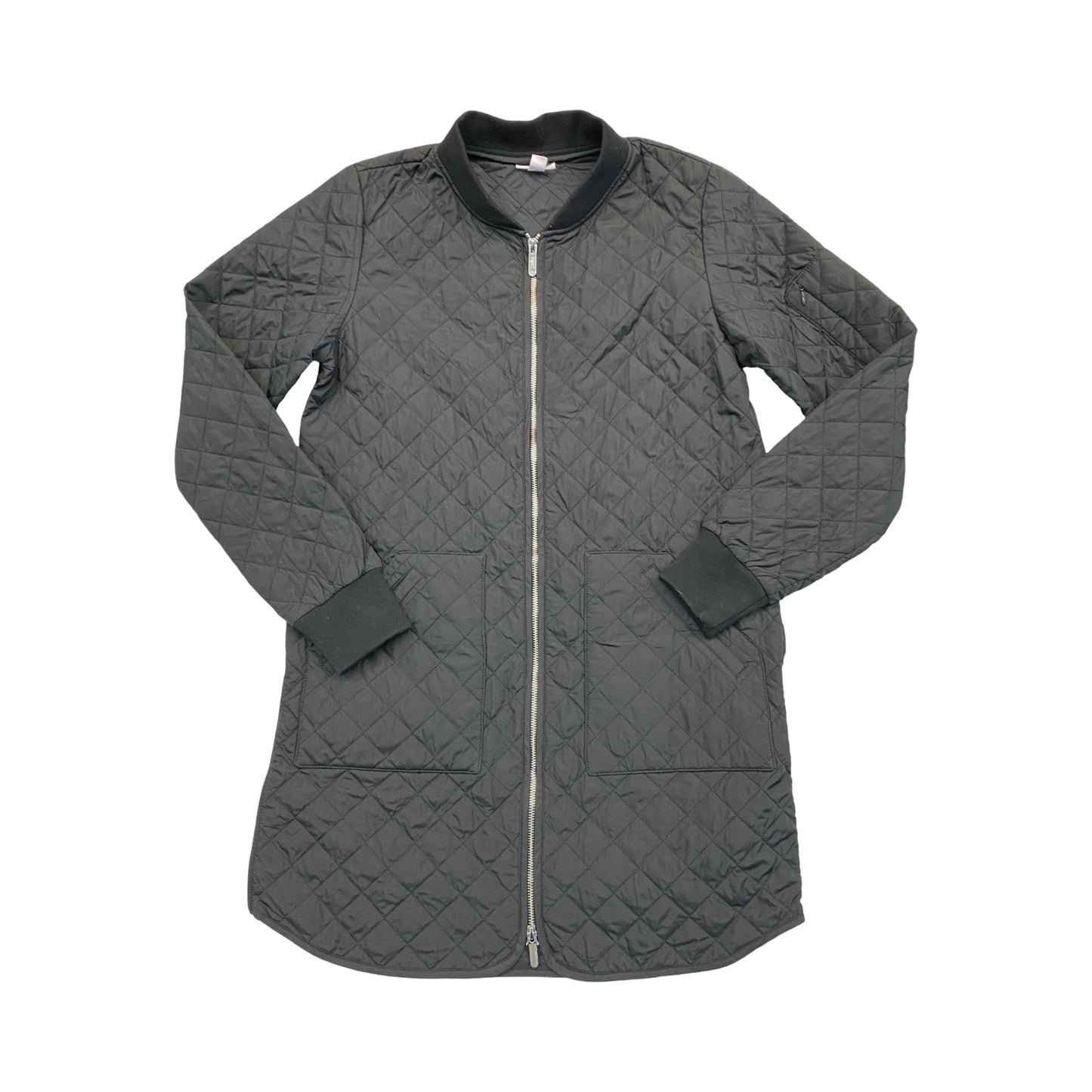 Jacket Puffer & Quilted By Zella In Black, Size:S
