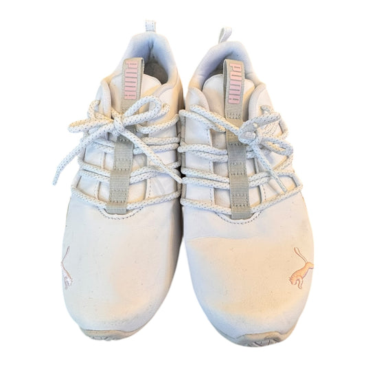 Shoes Athletic By Puma In White, Size:8.5