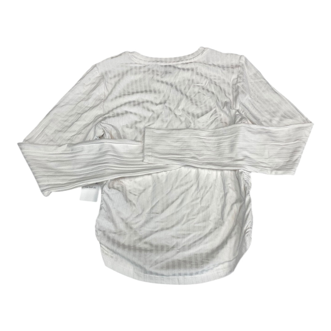 Top Ls By Dkny In White, Size:S