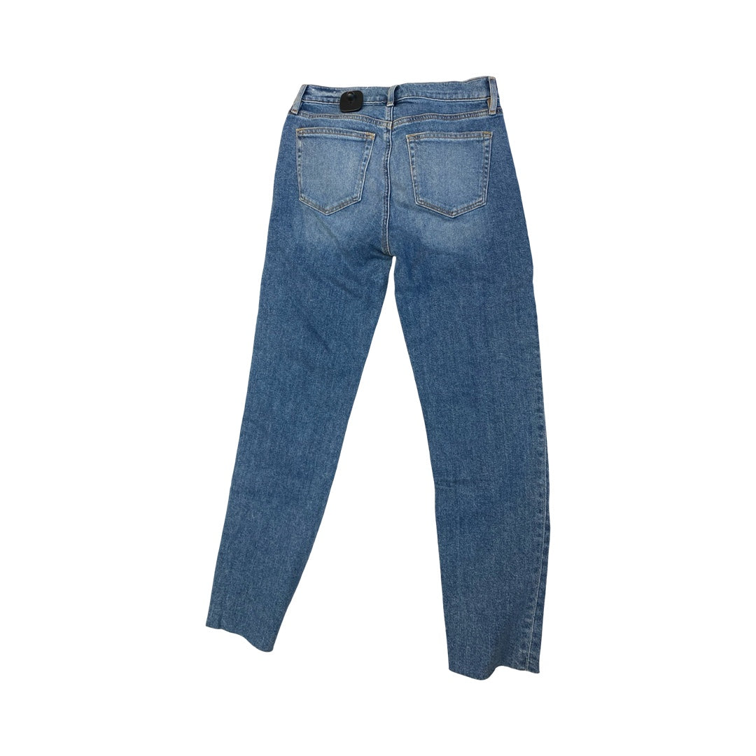 Jeans Straight By Loft In Blue Denim, Size:2