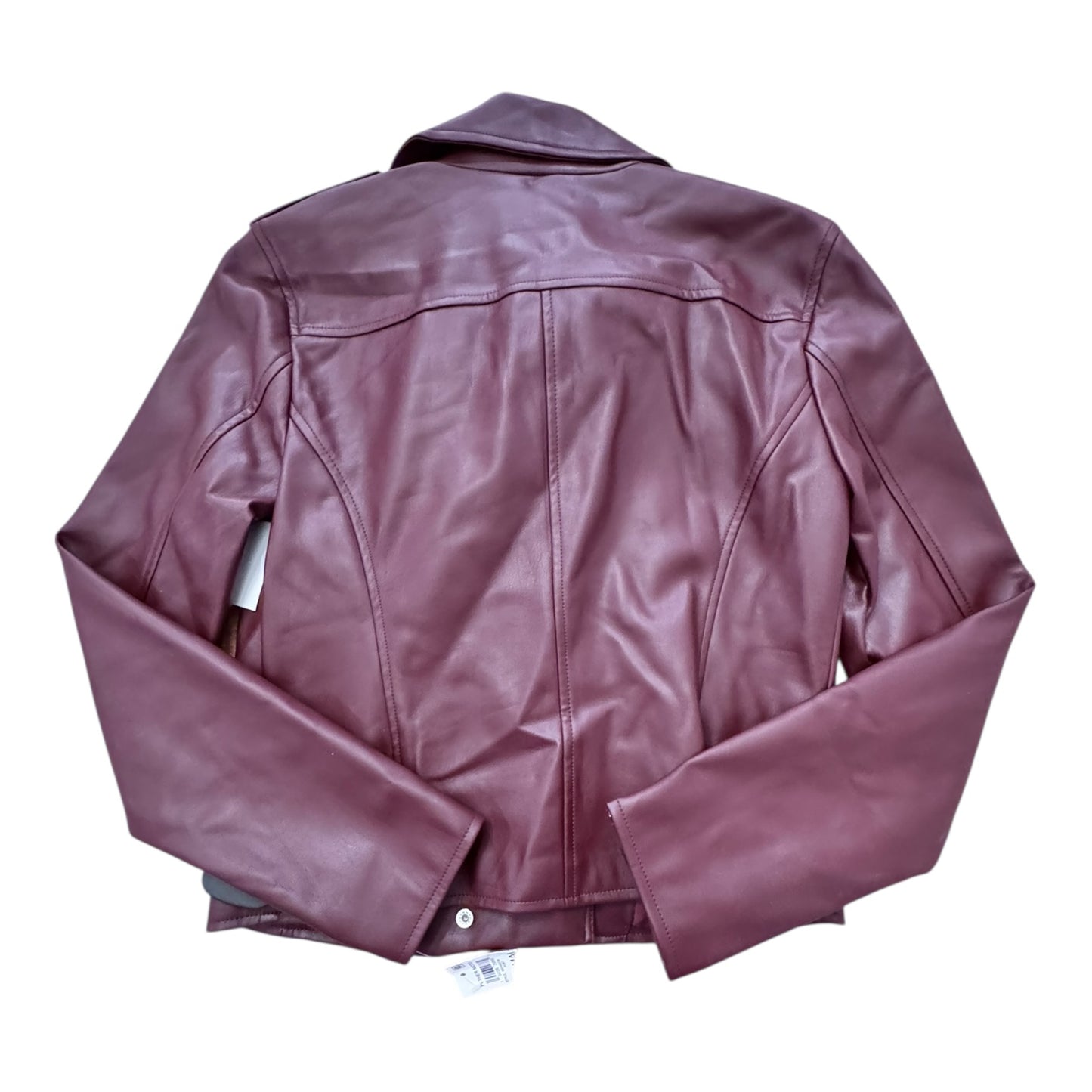 Jacket Moto By Inc In Purple, Size:Xs