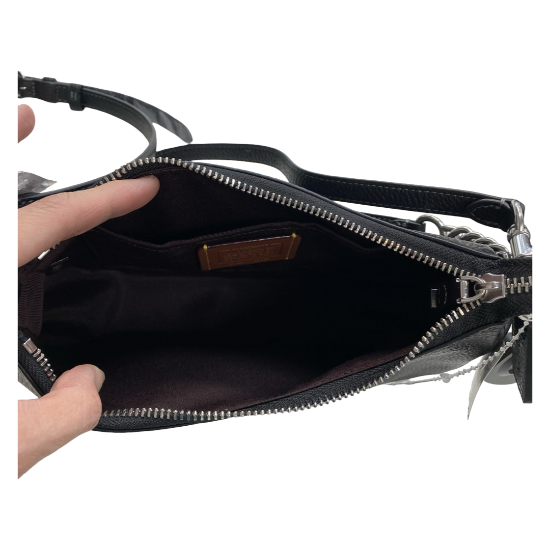 Handbag Designer By Coach In Black, Size:Small