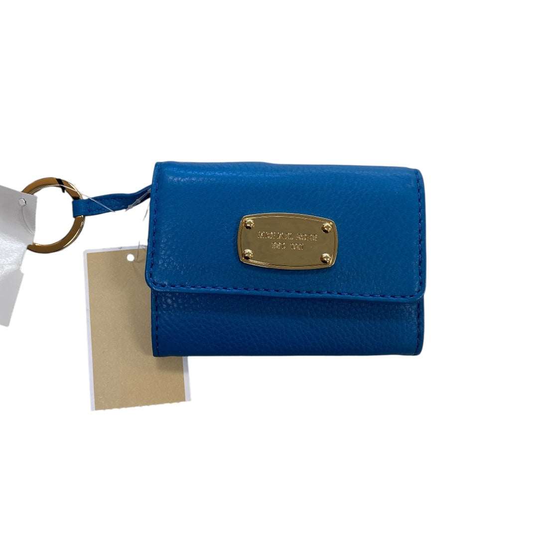 Wallet Designer By Michael Kors In Blue, Size:Small