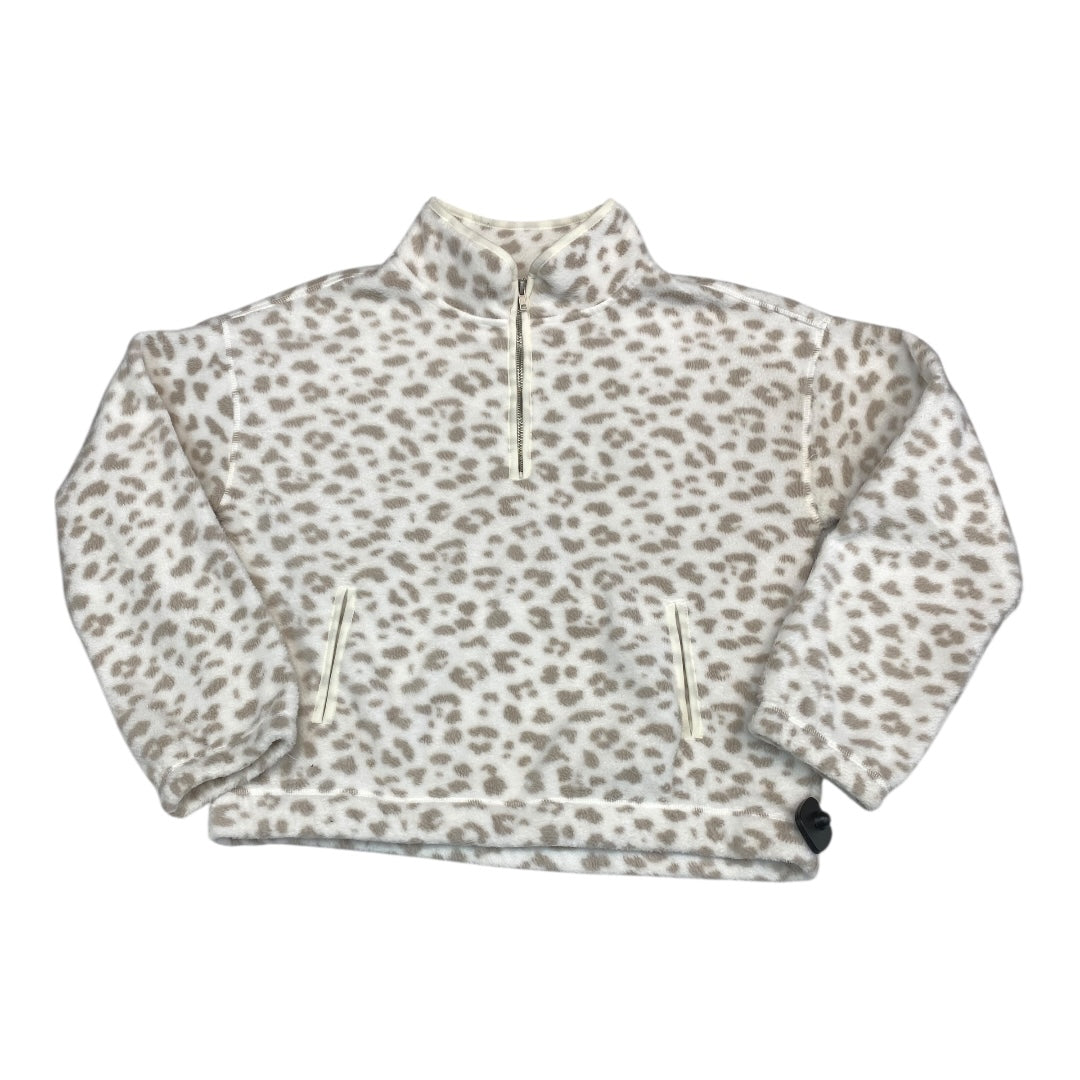Jacket Fleece By Altard State In Animal Print, Size:M