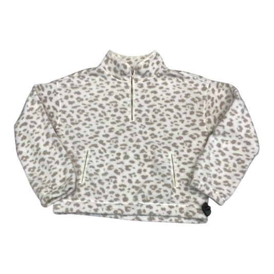 Jacket Fleece By Altard State In Animal Print, Size:M