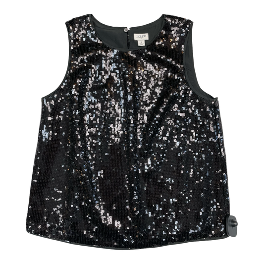 Top Sleeveless By J. Crew In Black, Size:S