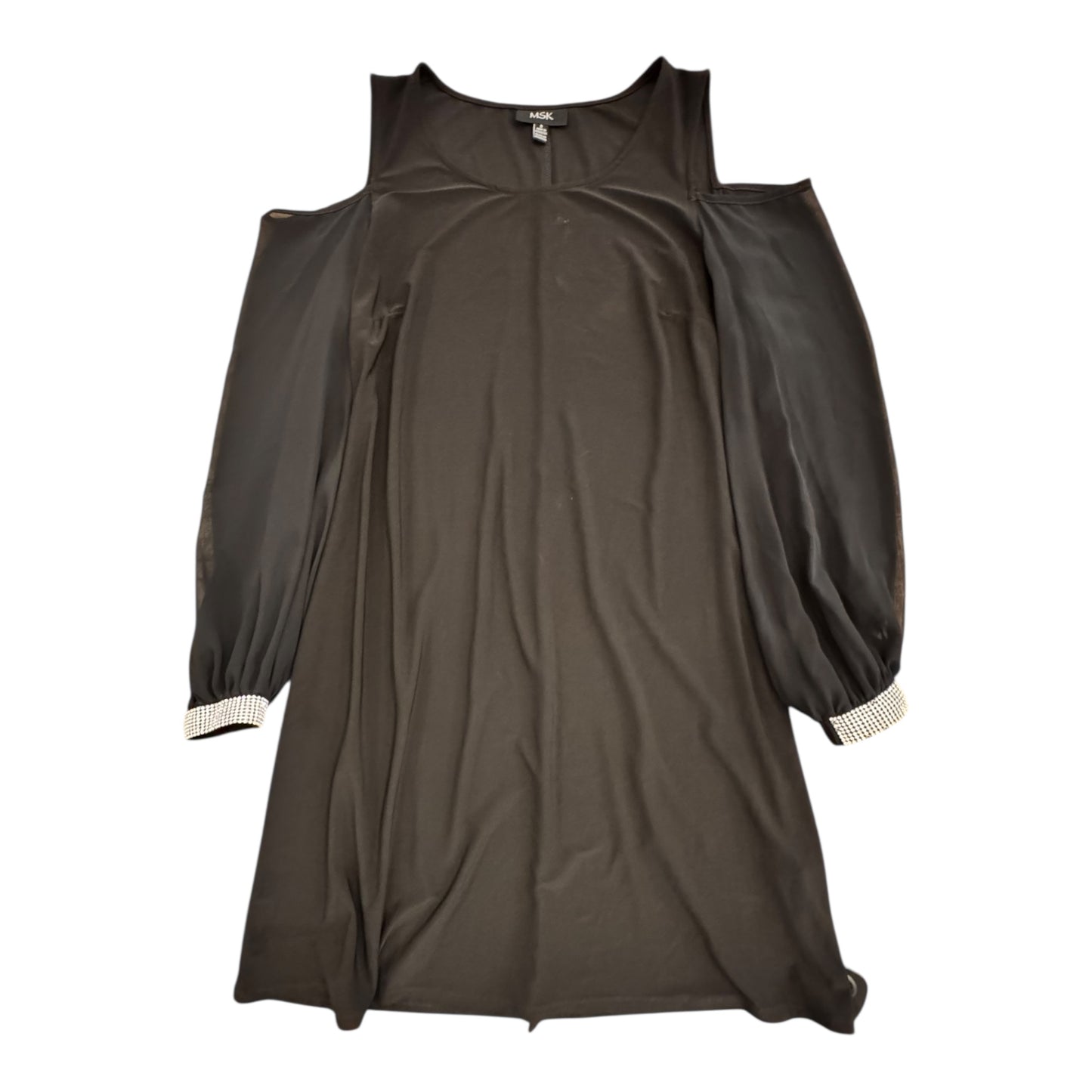 Dress Casual Midi By Msk In Black, Size:6