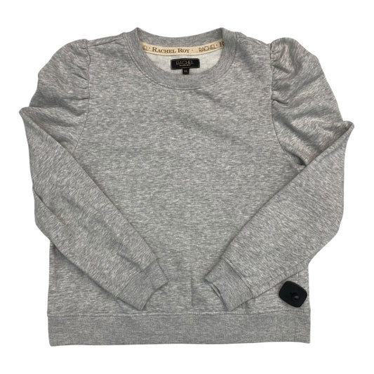 Sweatshirt Crewneck By Rachel Roy In Grey, Size:Xl