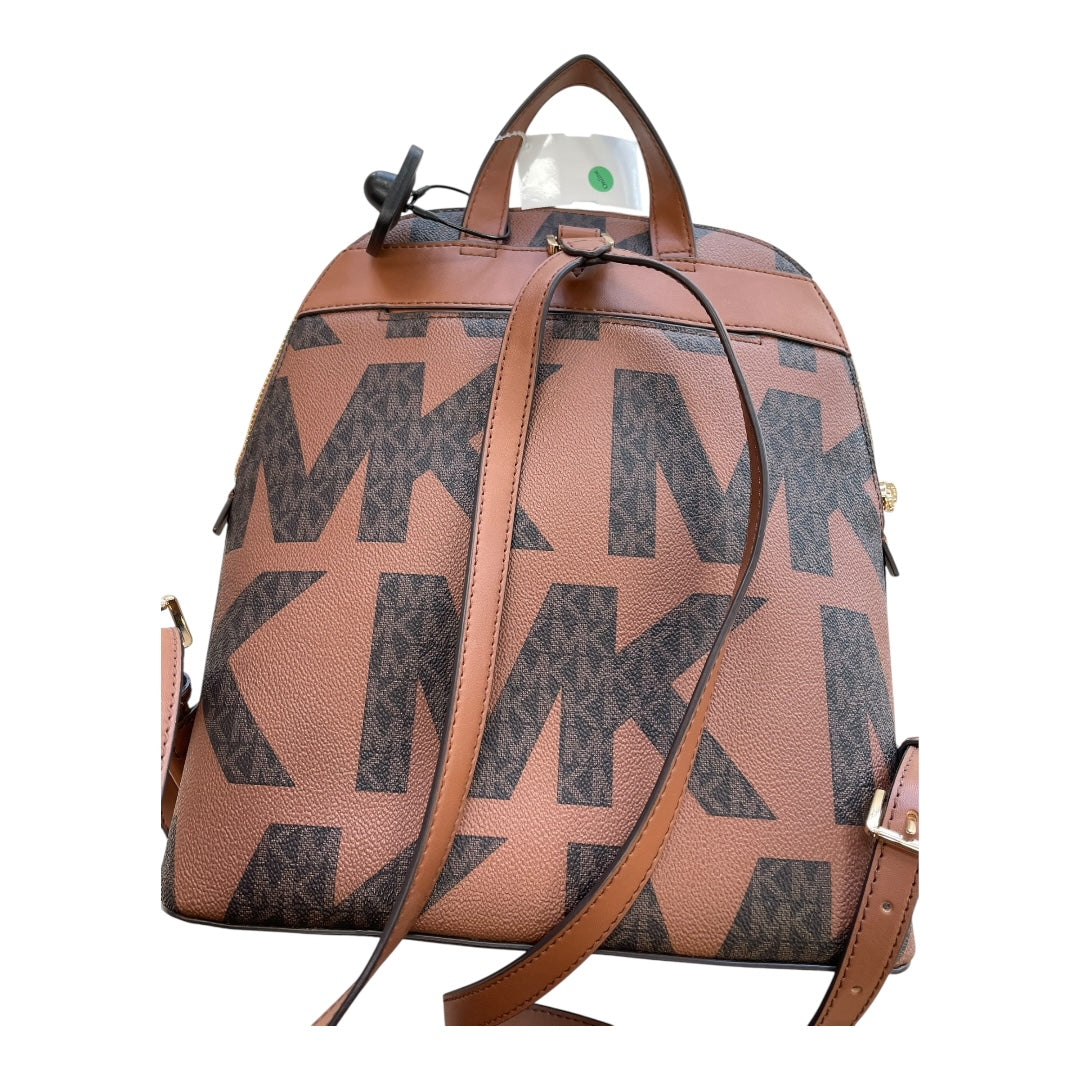 Backpack Designer By Michael Kors In Brown, Size:Medium