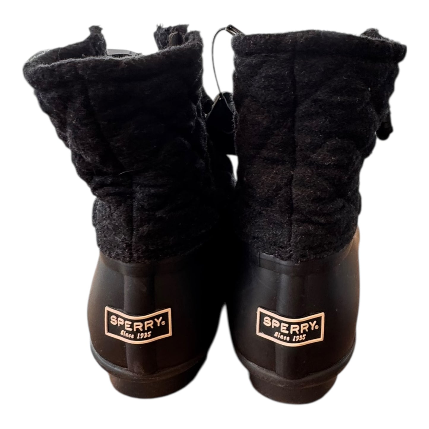 Boots Snow By Sperry In Black, Size:12