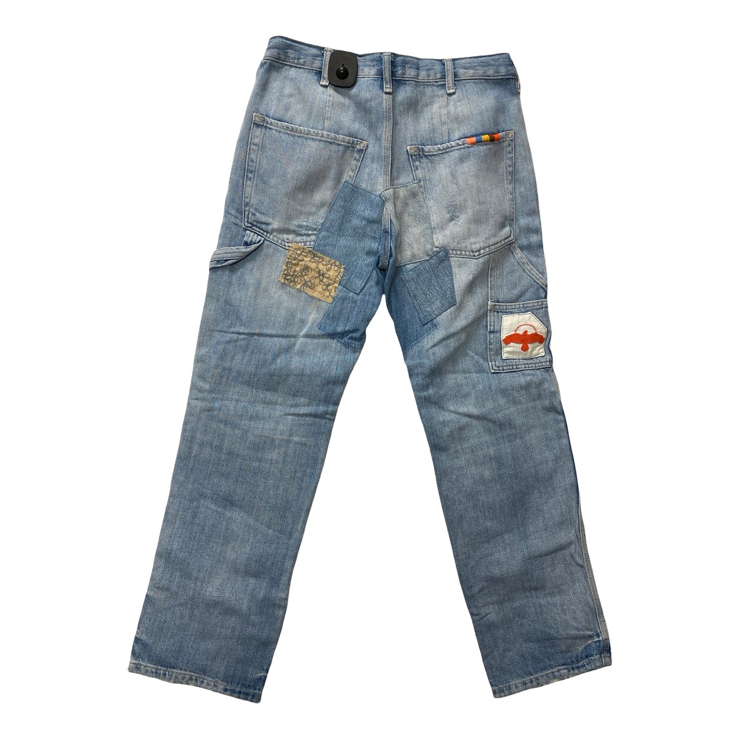 Jeans Straight By We The Free In Blue Denim, Size:0