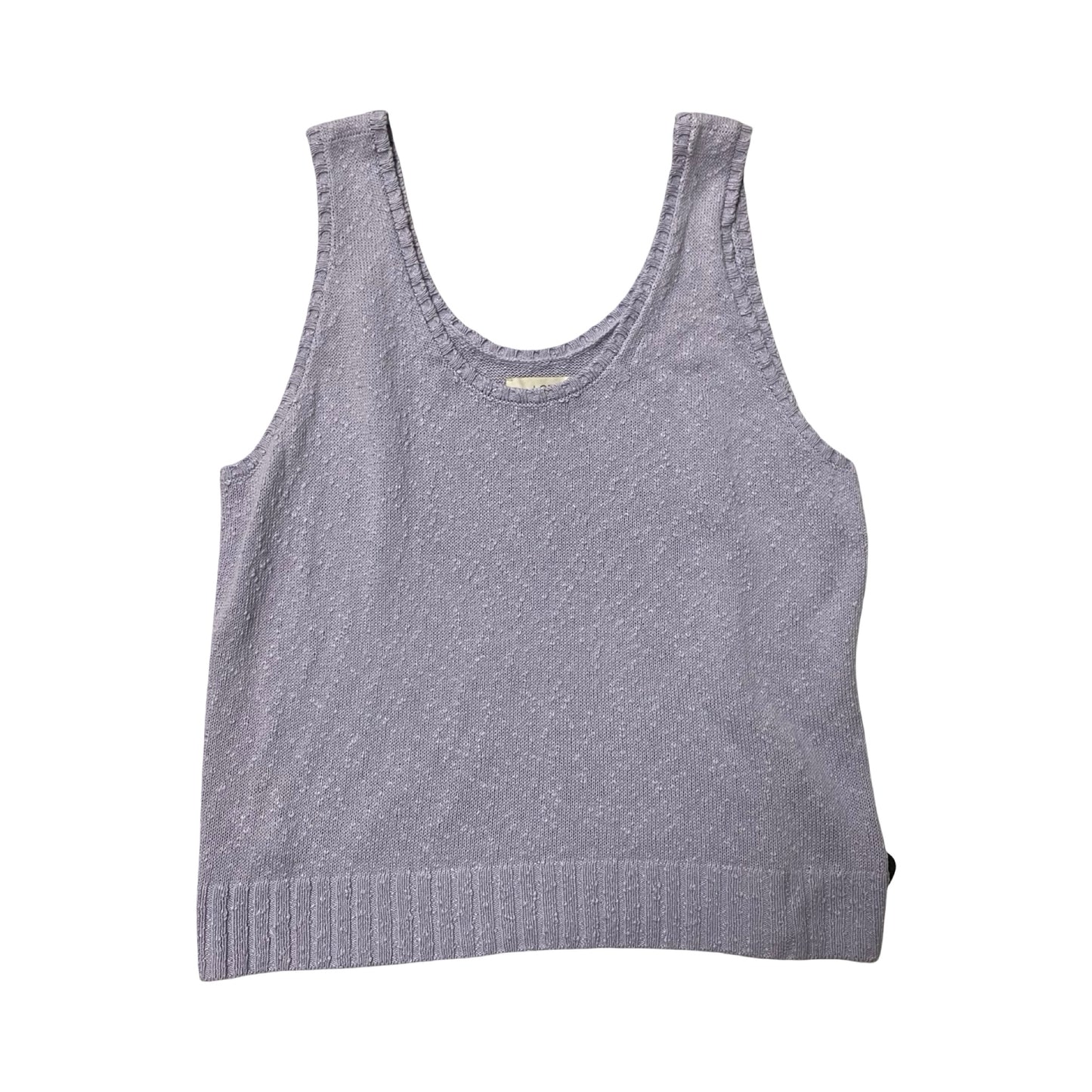 Top Sleeveless By Loft In Purple, Size:Xl