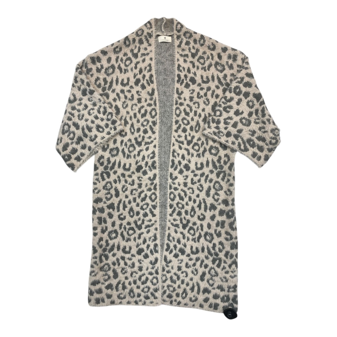 Sweater Cardigan By Cmc In Animal Print, Size:M