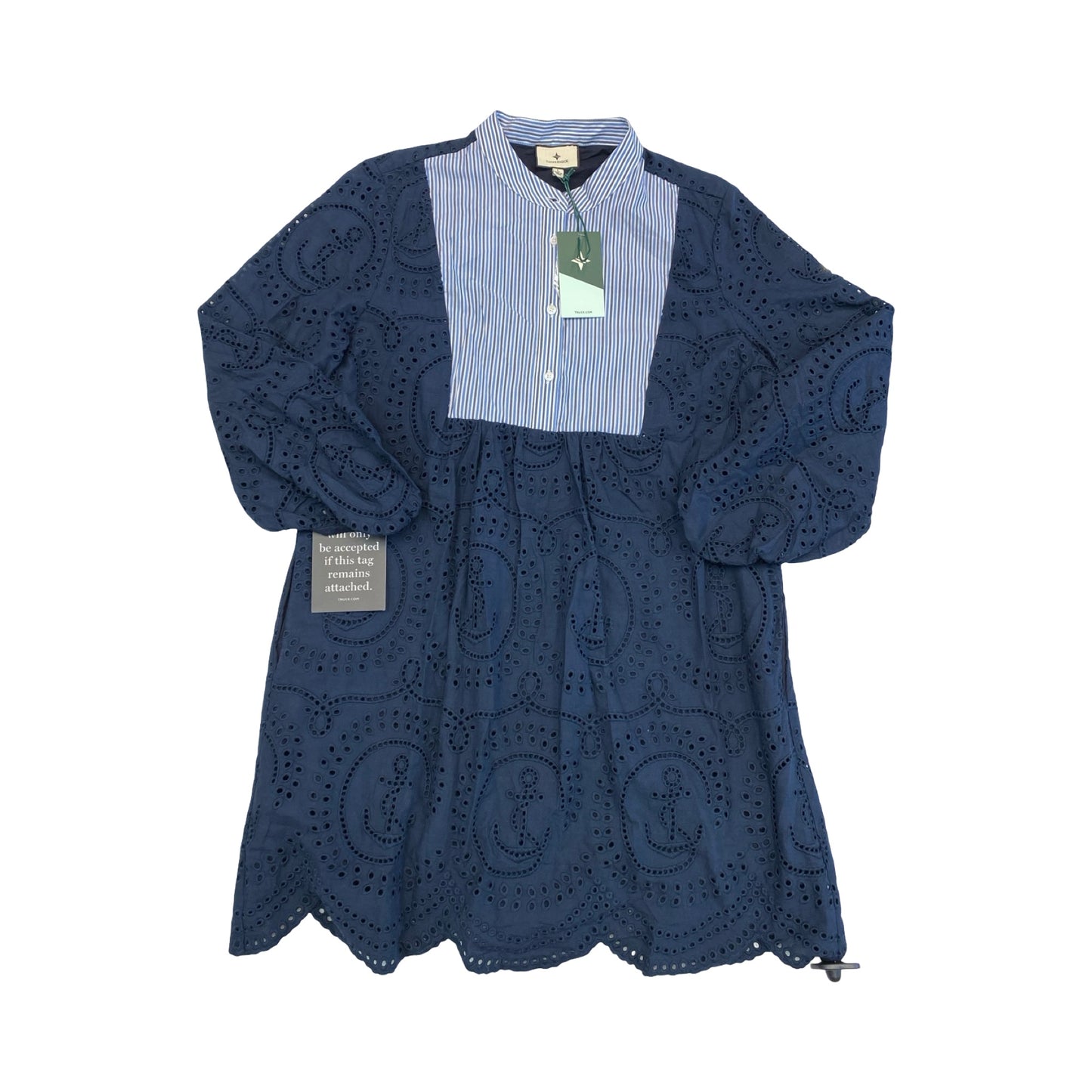 Dress Casual Midi By Tuckernuck In Navy, Size:L