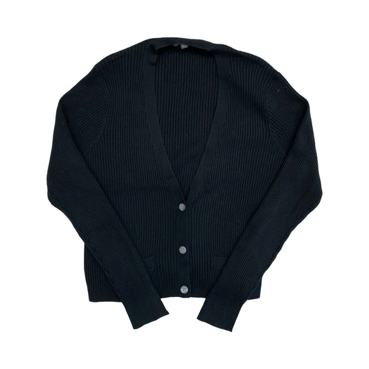 Sweater Cardigan By J. Crew In Black, Size:Xl