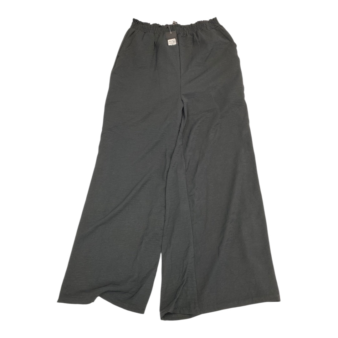 Pants Wide Leg By street wear society In Black, Size:Xl