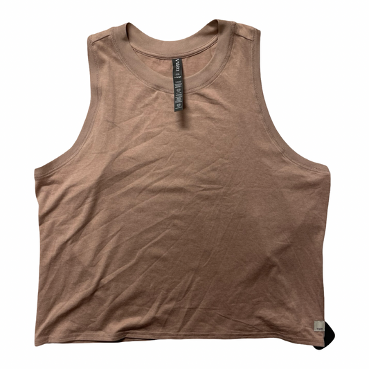 Athletic Tank Top By Vuori In Pink, Size:Xl
