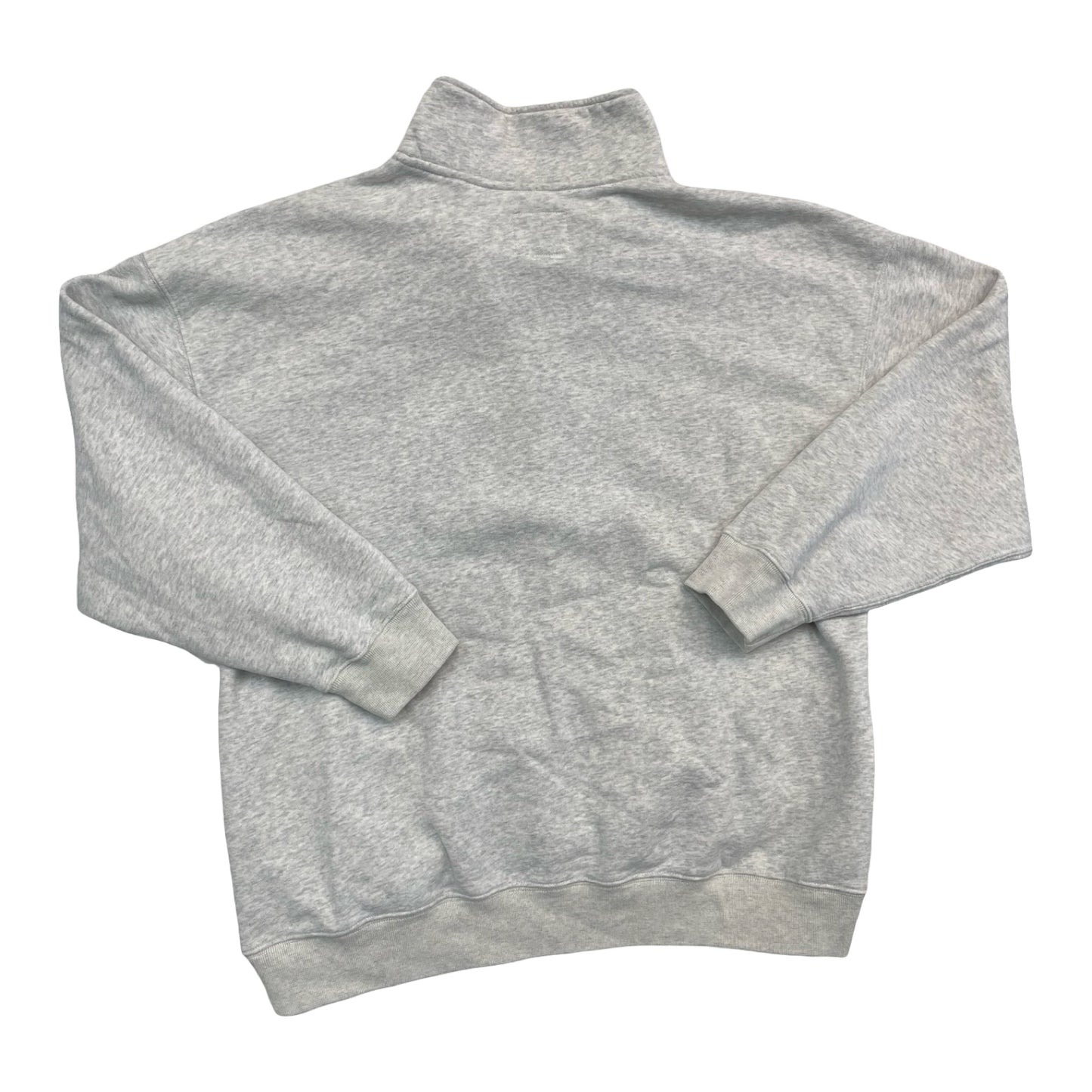Sweatshirt Collar By Abercrombie And Fitch In Grey, Size:Xl