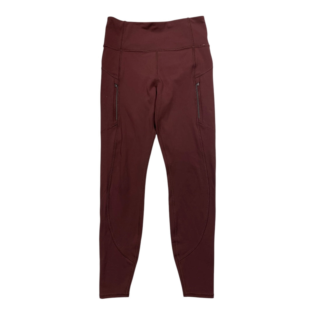 Athletic Leggings By Athleta In Purple, Size:S